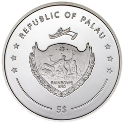 Palau: Coloreyezed – Hazel Brown coloured 1 oz Silver 2023 Proof