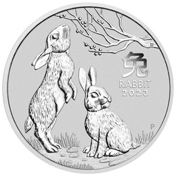 Perth Mint: Lunar III - A Nyúl éve 5 oz ezüst 2023