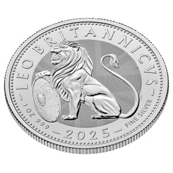 The British Lion 1 Unze Silber 2025