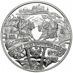 Médaille - 600e anniversaire de la bataille de Grunwald Argent Proof