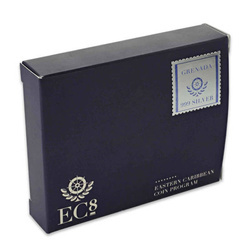 Grenada: Diving Paradise kolorowany 1 uncja Srebra 2018 Proof