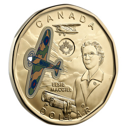 Canada: Honouring Elsie MacGill coloured $1 2023