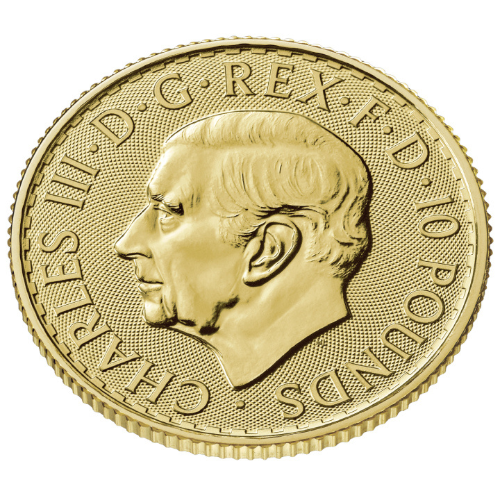 Britannia 1/10 onza Moneda de Oro 2024