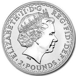 Britannia 1 uncja Srebra 2004