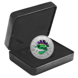 Canada : Magic of the Northern Lights colorée 30 Argent 2025 Proof