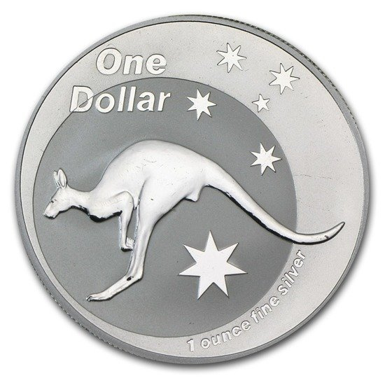 Australisches Känguru 1 oz Silber 2005