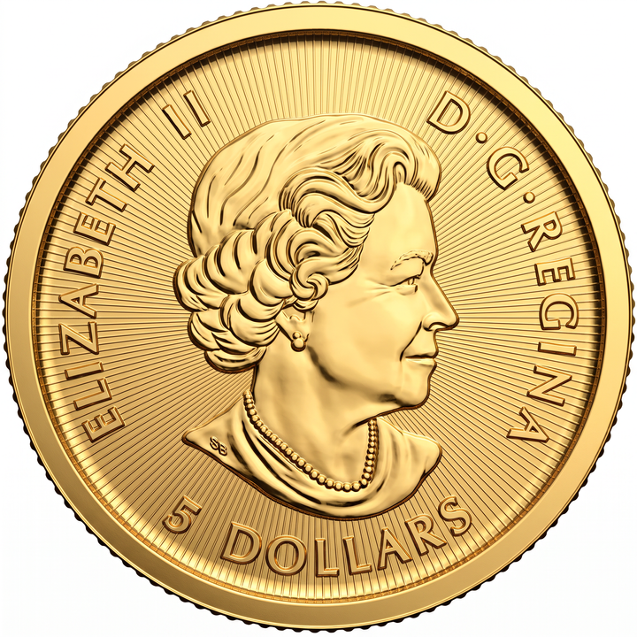 Canada: The Bald Eagle 1/10 uncji Złota 2020