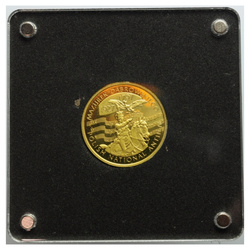 Niue: Mazurek Dąbrowskiego 1/10 uncia arany 2022 Proof