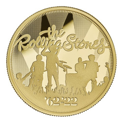 The Rolling Stones 1 oz Gold 2022 Proof