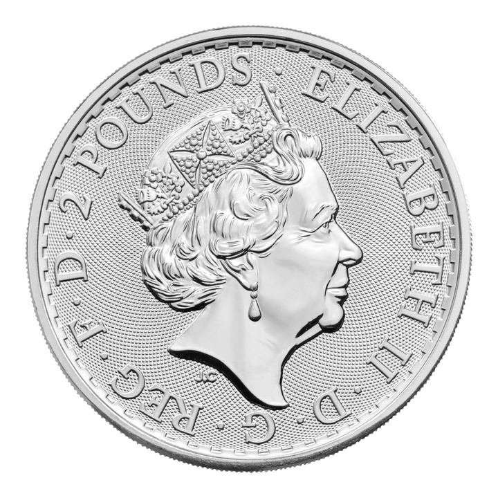 ALLEGRO Britannia - Queen Elizabeth II 1 oz Silber 2023