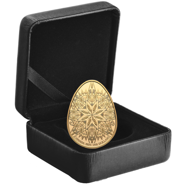 Canada: Pysanka $250 Gold Coin 2025 Proof
