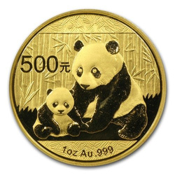 China Panda 1 oz Gold 2012