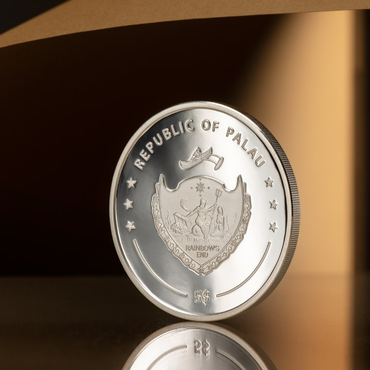 Palau: Coloreyezed – Hazel Brown coloured 1 oz Silber 2023 Proof