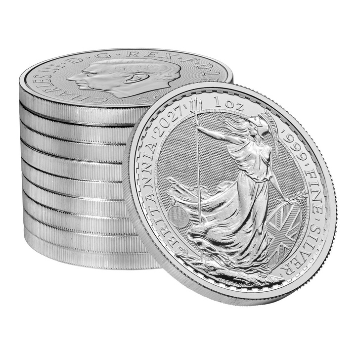 Srebrna Moneta Britannia 1 uncja Srebra 2027