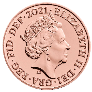 Sada 8 mincí Velká Británie 2021