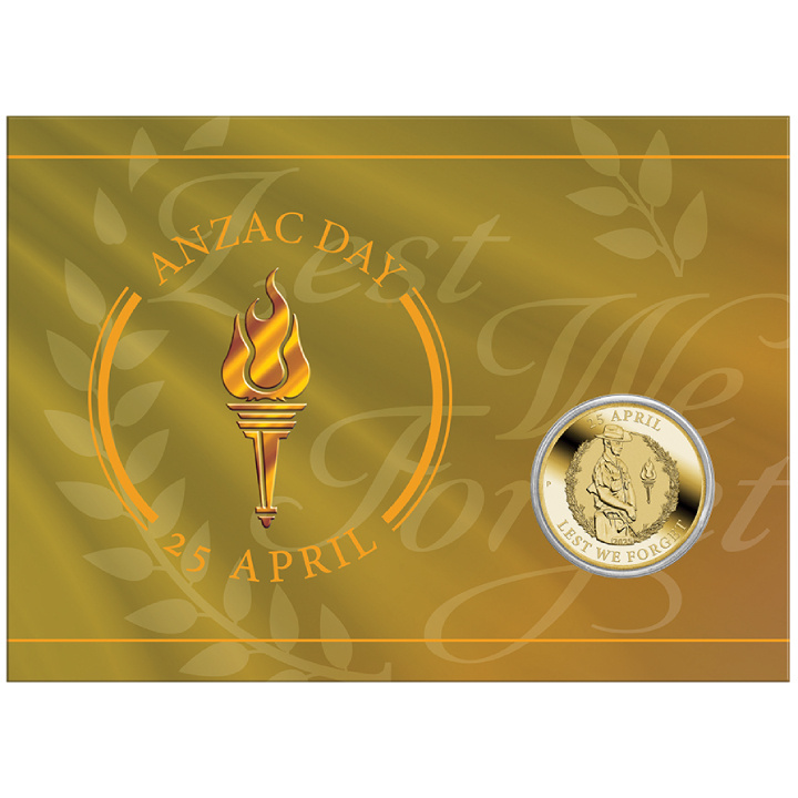 Anzac Day 1 dollár alumínium-bronz 2025 (érme kártyában)