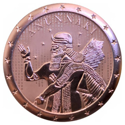 Medalie Anunnaki 1 oz Cupru 2025