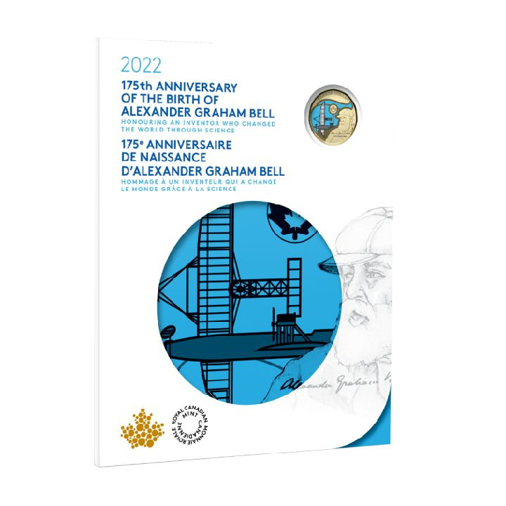 Canada set: 175. alexander Graham Bell's birth anniversary 7 coins 2022