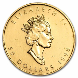 Maple Leaf 1 oz Gold 1998
