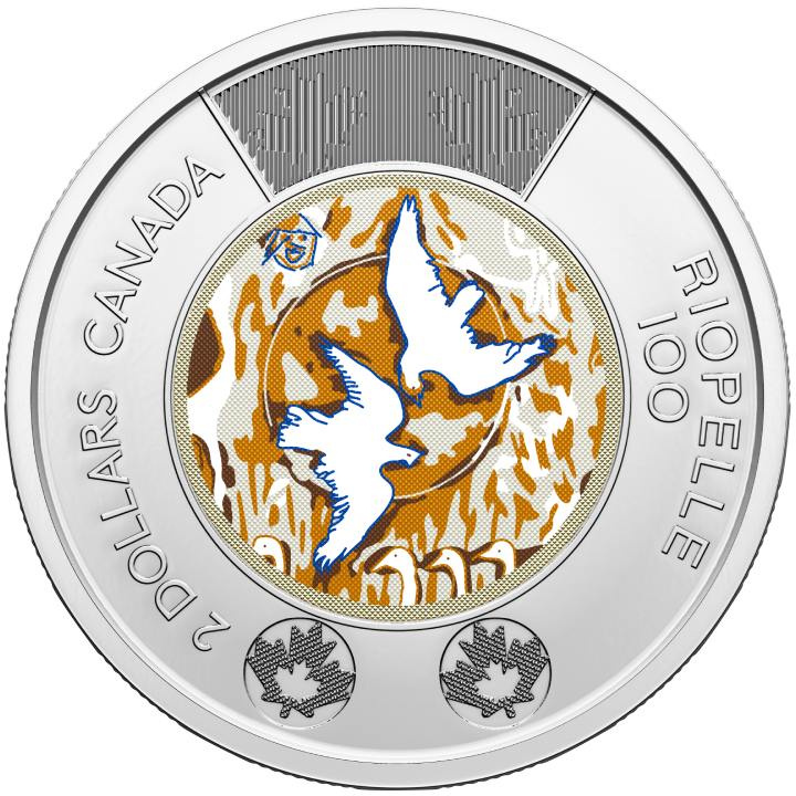 Canada: 100th Anniversary of the Birth of Jean Paul Riopelle - Commemorative Collector Keepsake Card 7 Coin 2023 Set