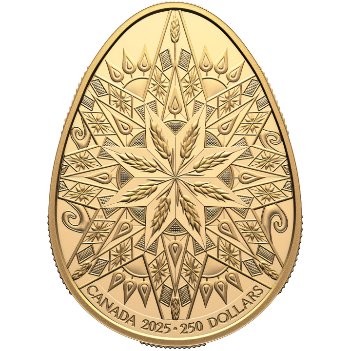 Canada: Pisanka $250 Złoto 2025 Proof
