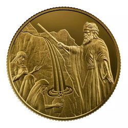 Moses And The Rock 10 NIS Oro 2022 Proof