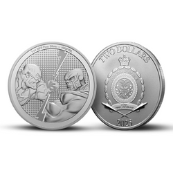Niue: Marvel - Capitán América vs. Thanos 1 oz Plata 2025