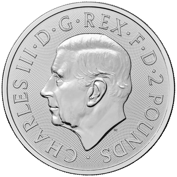 St George and the Dragon 1 oz Silver 2025 Coin