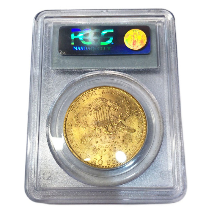 Liberty Head Double Eagle 20 Dollars aranyérme 1900 PCGS MS62