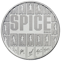 Monedă din cupronichel Spice Girls 5 lire 2026