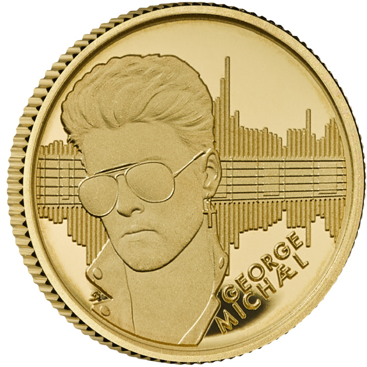 George Michael 1/40 uncia arany 2024 Proof
