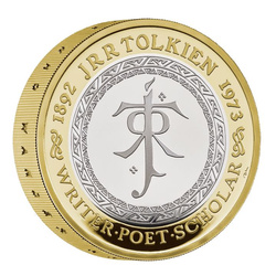 Zestaw 5 monet Wielka Brytania Srebro 2023 Proof Piedfort Commemorative Coin