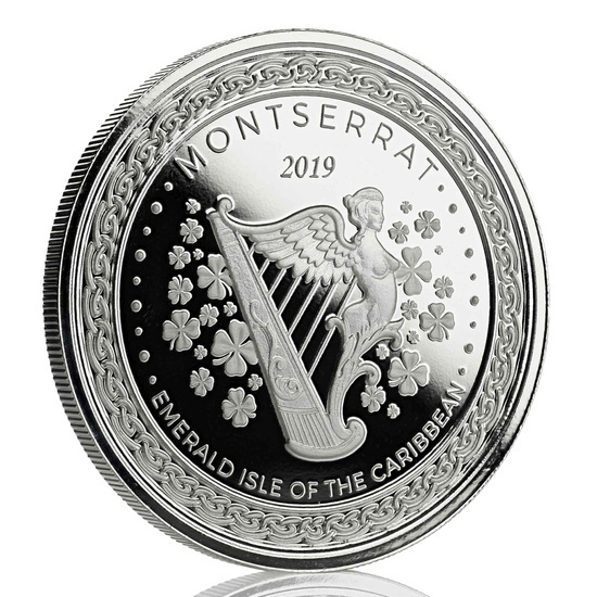 Montserrat: Emerald Isle of the Caribbean 1 oz Silber 2019