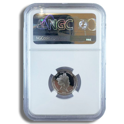 Alderney: 1/2 Sovrana Platino 2017 Proof NGC PF69 Ultra Cameo