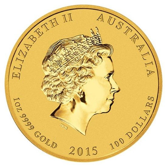 Lunar II: Rok Kozy 1/2 uncji Złota 2015