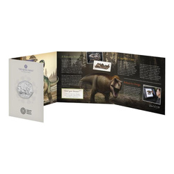 Dinosaurs: Iconic Specimens - Tyrannosaurus Rex 50p Cupro-Nickel 2024
