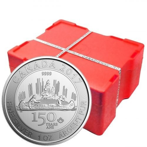 Voyageur Edición Especial 150 Aniversario 1 oz Plata 2017