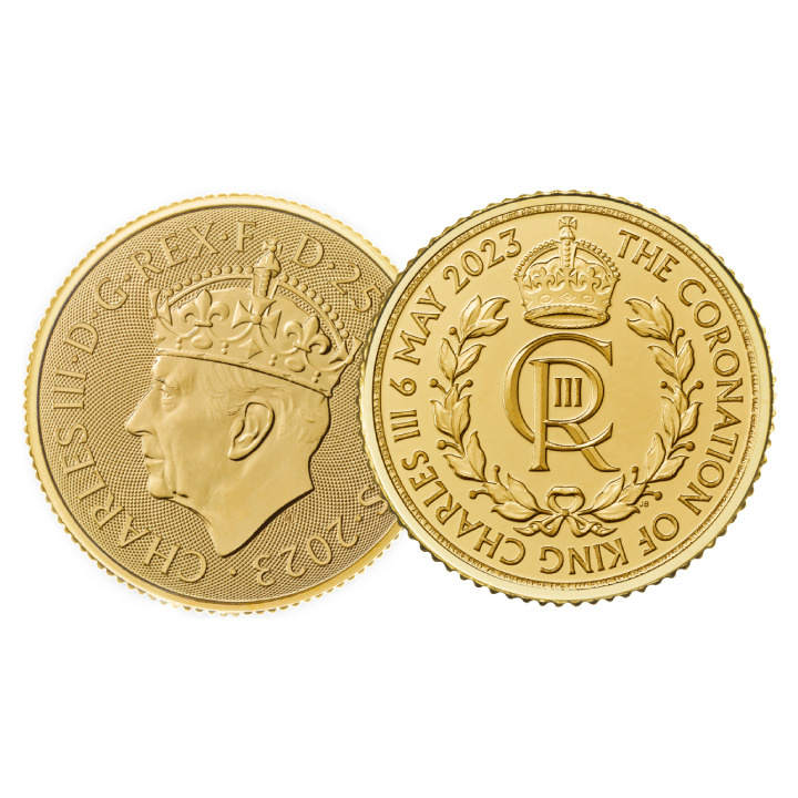 The Coronation of His Majesty King Charles III 1/4 oz Gold 2023
