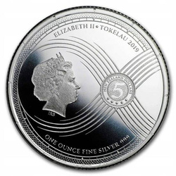 Tokelau: Chronos 1 oz Silver 2019