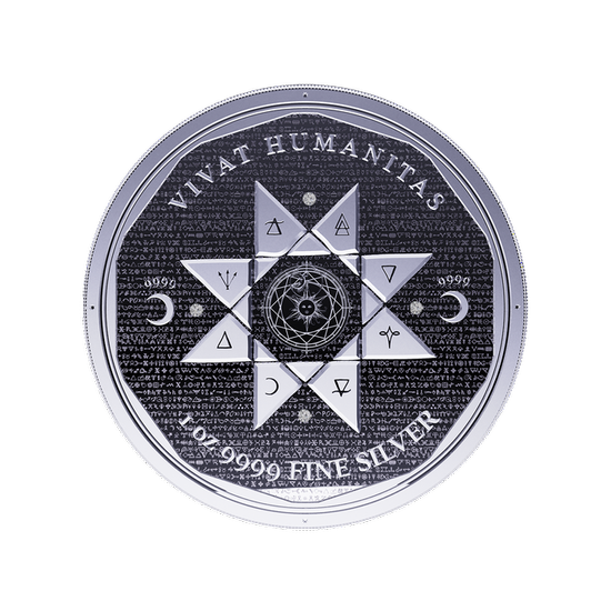 Tokelau: Vivat Humanitas 1 oz Silber 2022 Proof