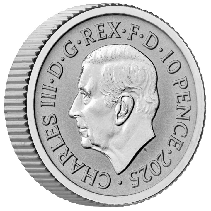 Britannia Four-Coin Silber Set 2025 Reverse Frosted