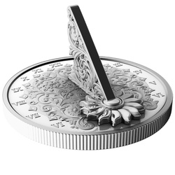 Canada: The Sundial $20 Silber 2025 Proof 