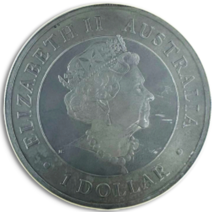 Kookaburra oxidized 1 oz Silber 2019