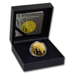 Tigre coreano 1 oz Oro 2018