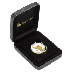Orzeł Australijski pozłacany 2 uncje Srebra 2023 Proof High Relief