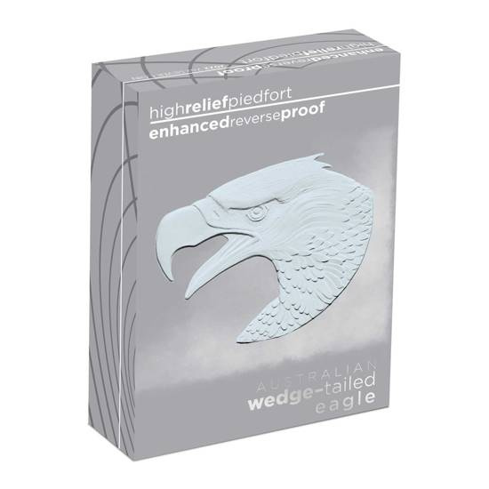 Aquila australiana 2 once d'argento 2022 Enhanced Reverse Proof High Relief Piedfort Coin