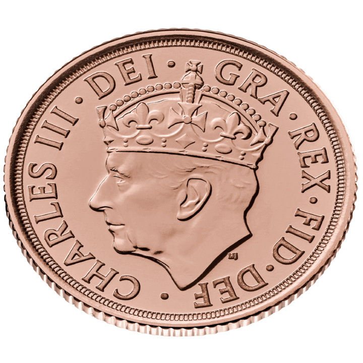 Great Britain: The Coronation Double Sovereign 2023 Gold Coin