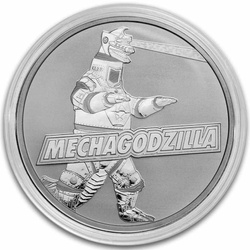 Niue: Godzilla vs Monsters - Mechagodzilla 1 oz Silber 2024