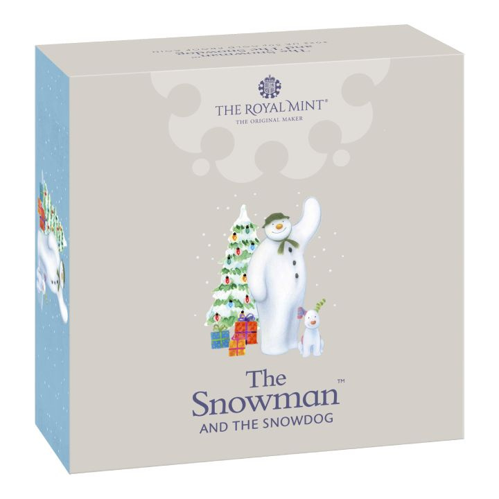 The Snowman and The Snowdog Oro 2022 Proof