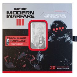 PAMP Call of Duty: Modern Warfare III 1 oz argent 2024
